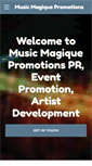 Mobile Screenshot of musicmagique.com